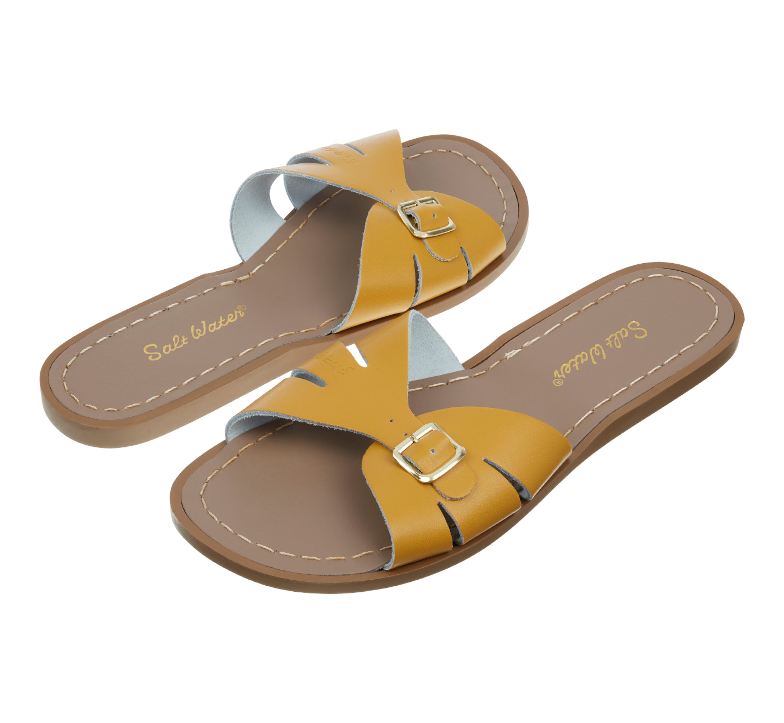 Slide Sandal Adult Mustard