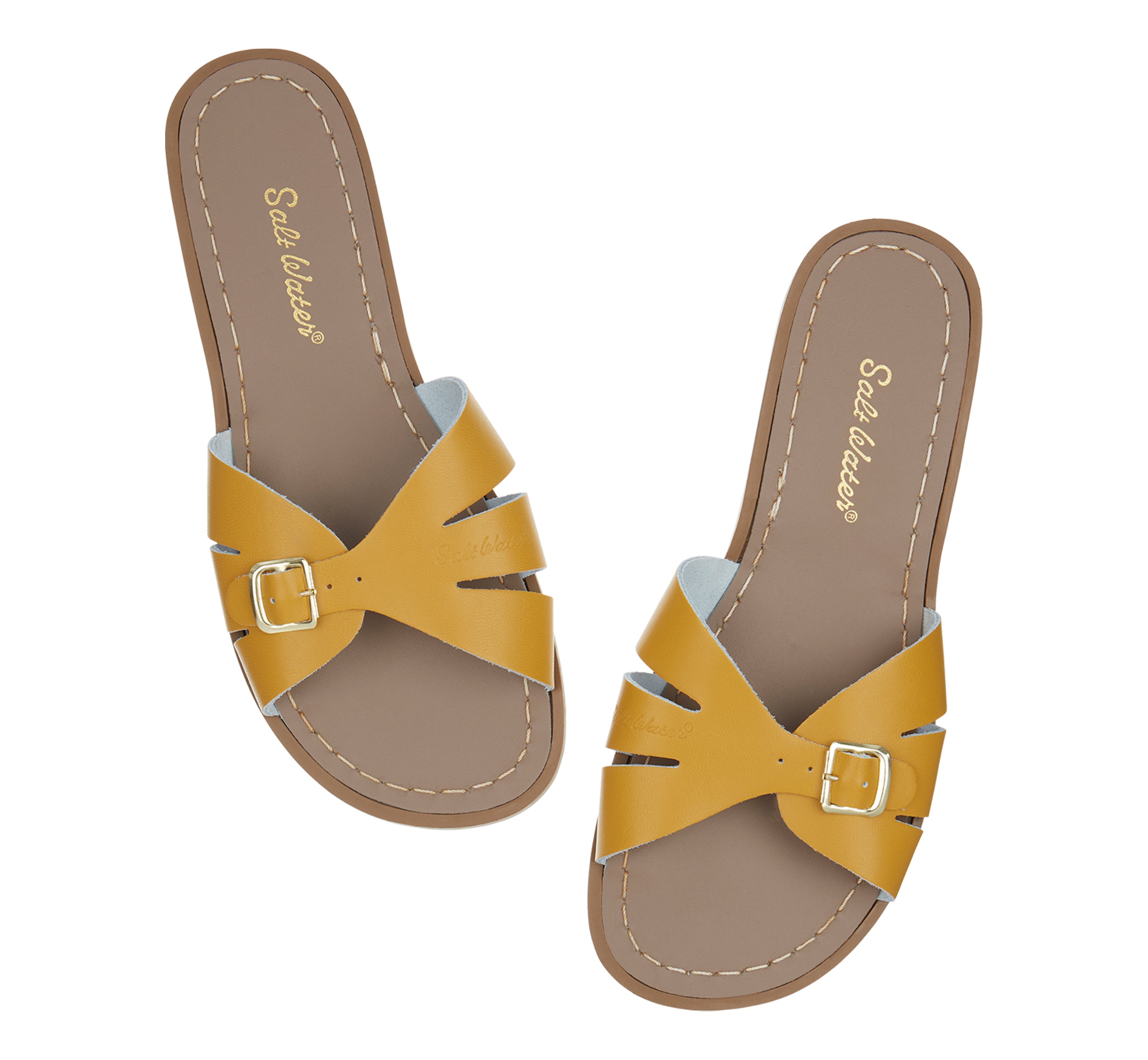 Slide Sandal Adult Mustard