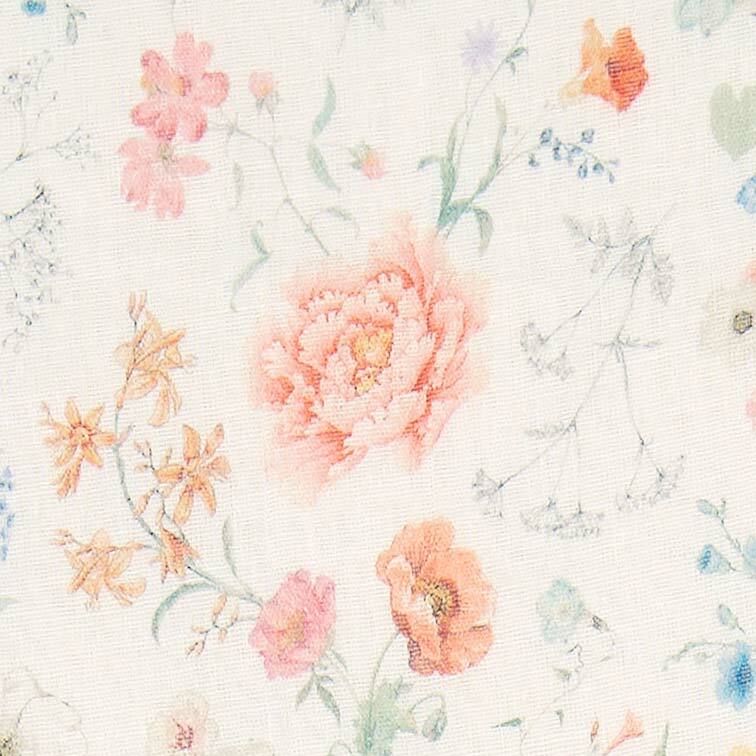 Toshi Muslin Wrap Secret Garden Lilly