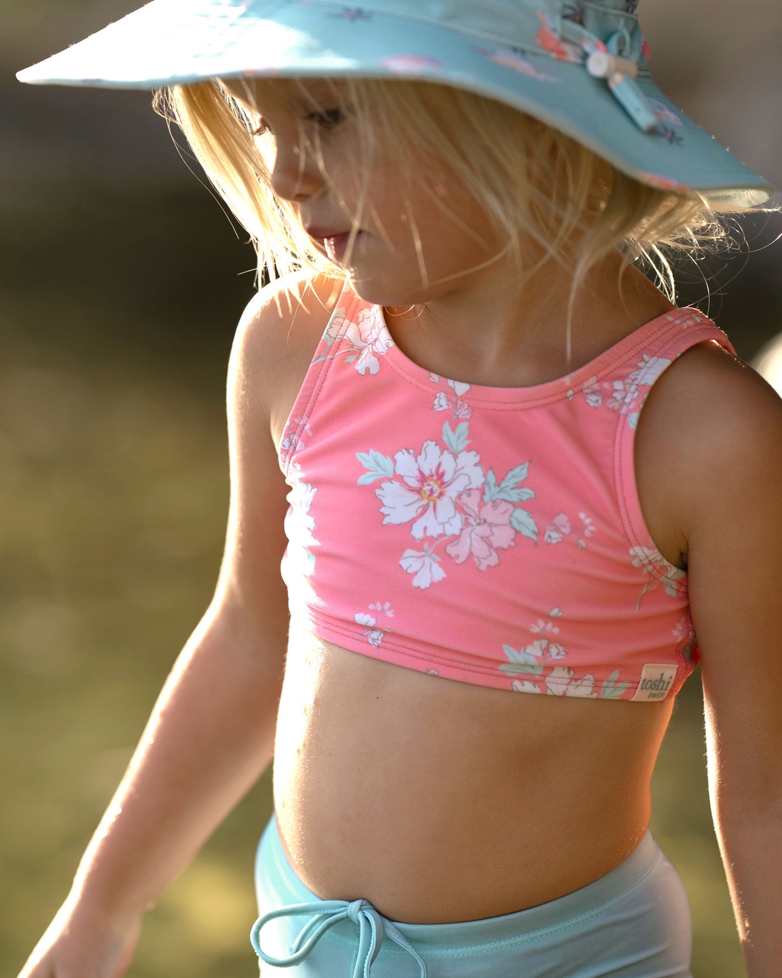 Swim Kids Crop Top classic Scarlett