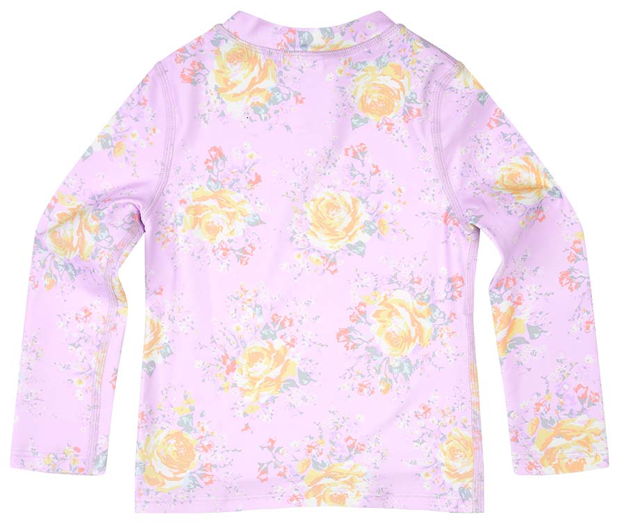 Swim Kids (3-7 years) Rashie Long Sleeve Full Zip Tallulah *PRE-ORDER*