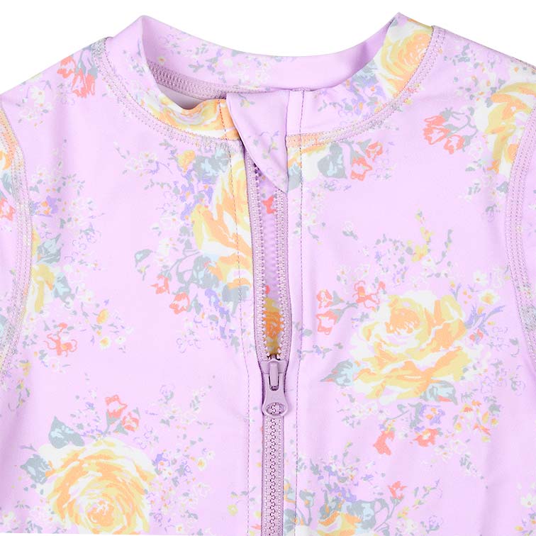 Swim Kids (3-7 years) Rashie Long Sleeve Full Zip Tallulah *PRE-ORDER*