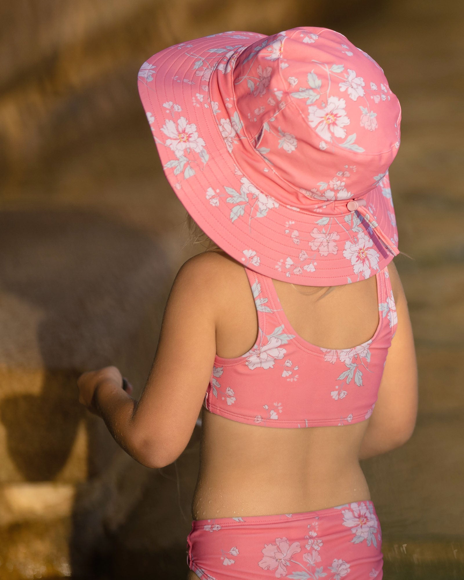 Swim Sunhat Classic Scarlett