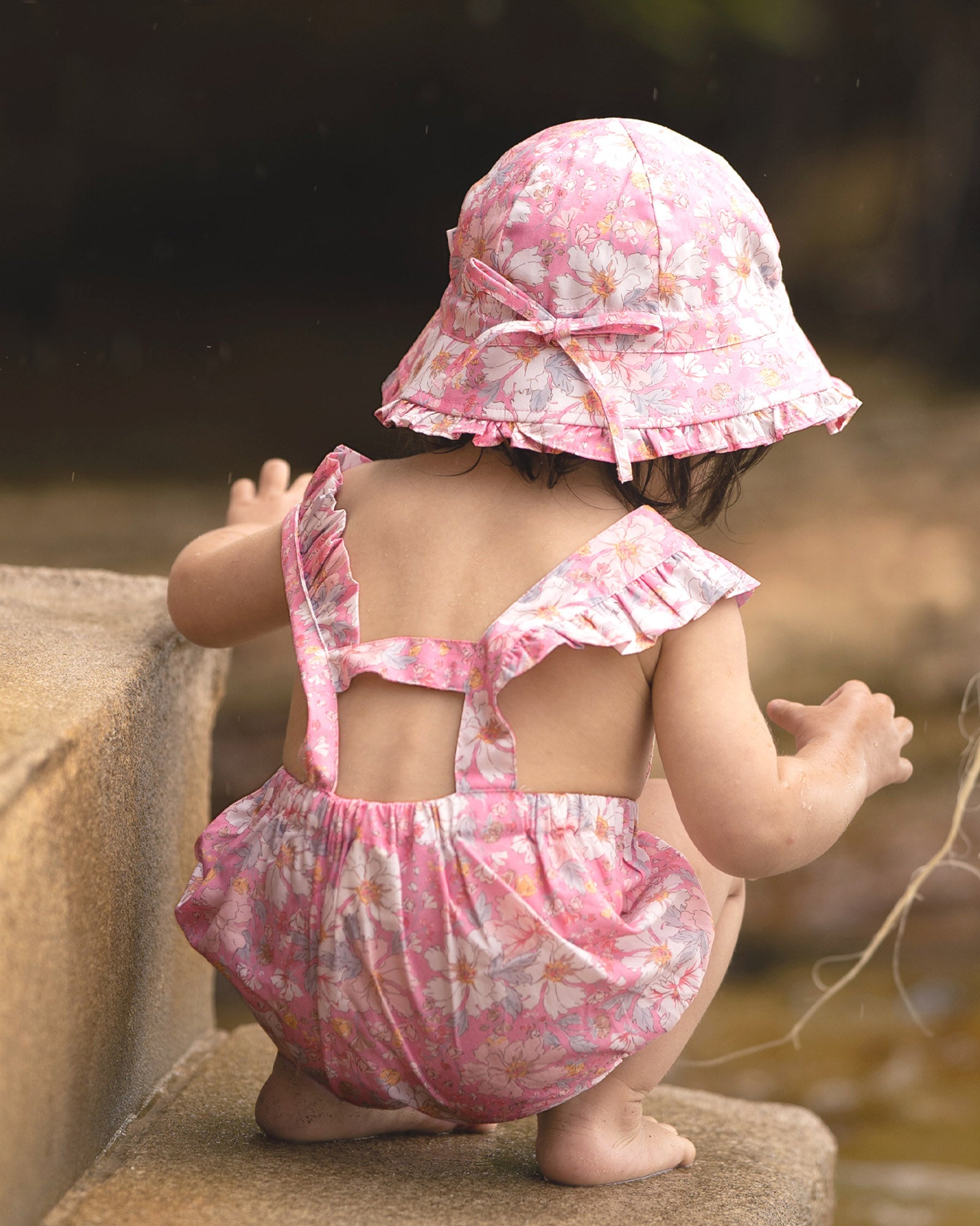 Baby & Toddler Romper Yasmin Honeysuckle