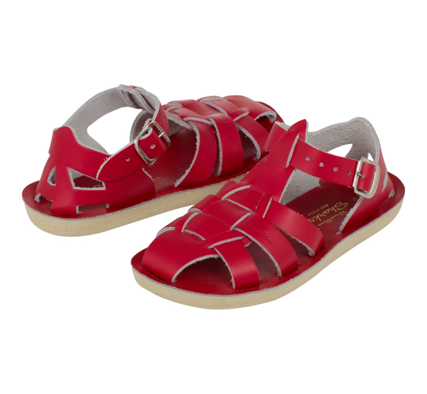 Shark Sandal Red