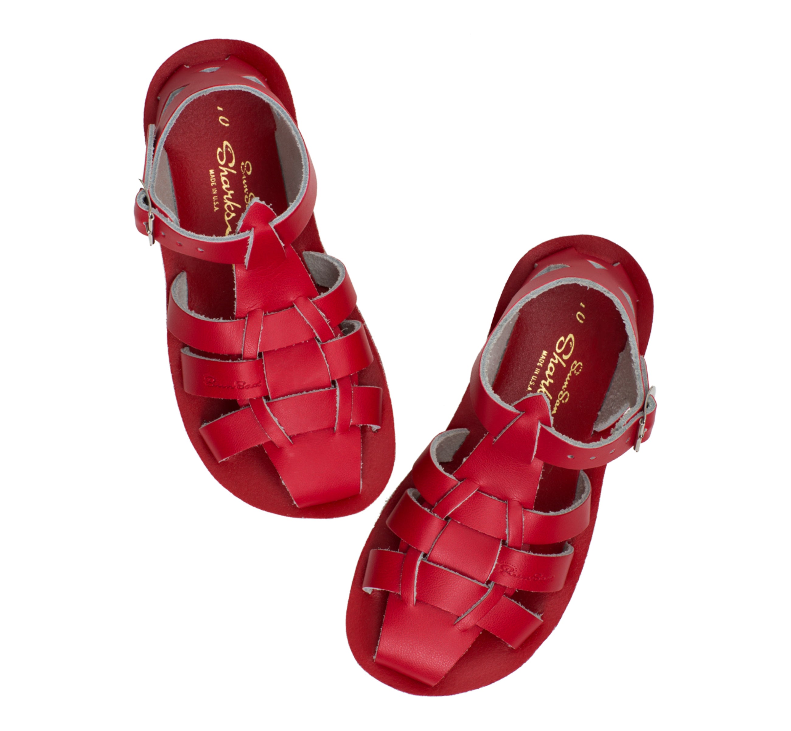 Shark Sandal Red