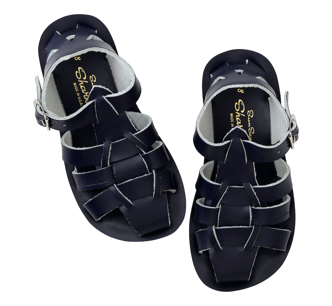 Shark Sandal Navy