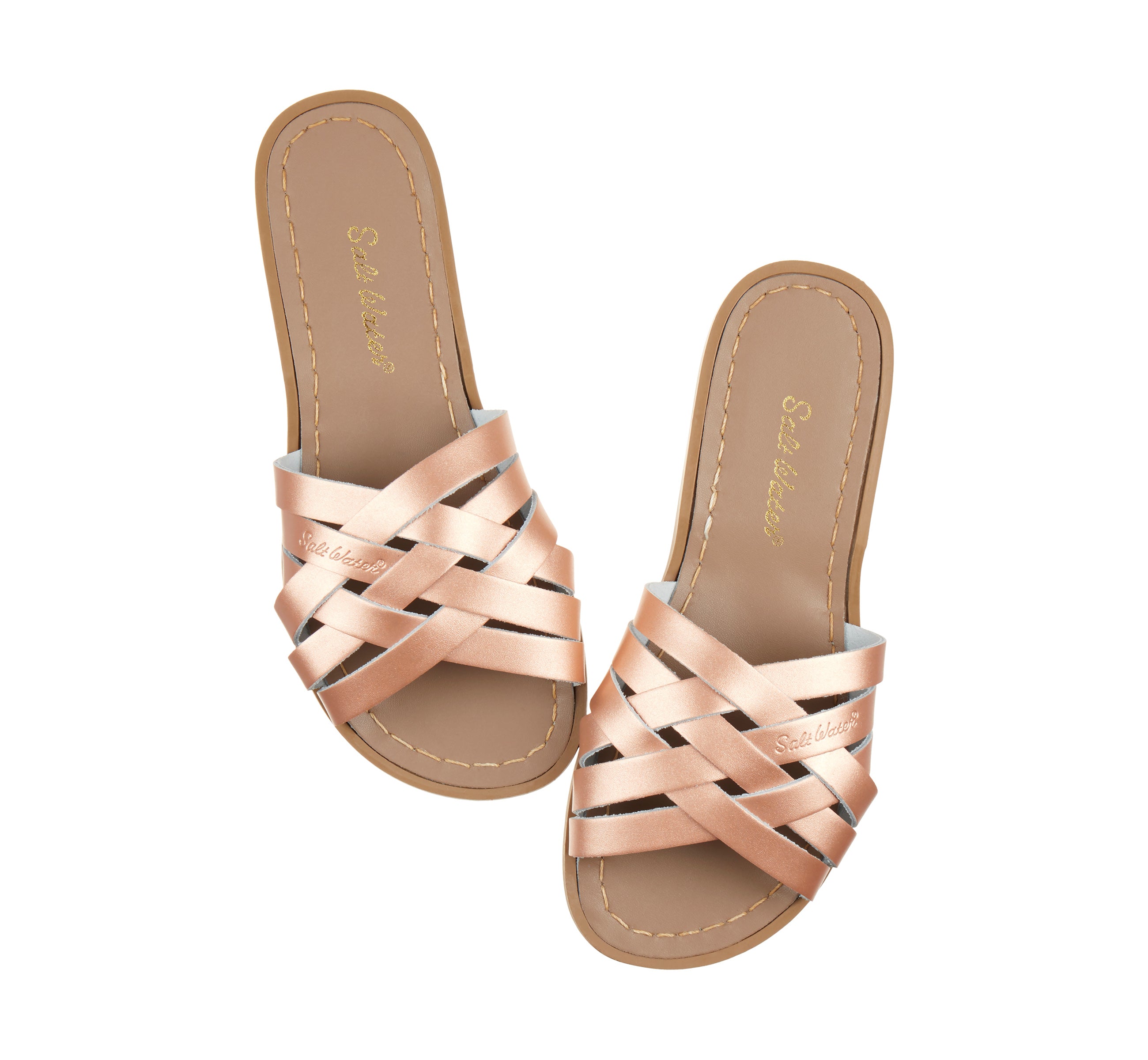 Retro Slide Sandal Adult Rose-Gold