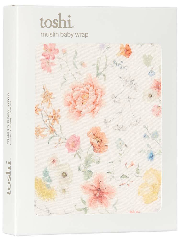 Toshi Muslin Wrap Secret Garden Lilly