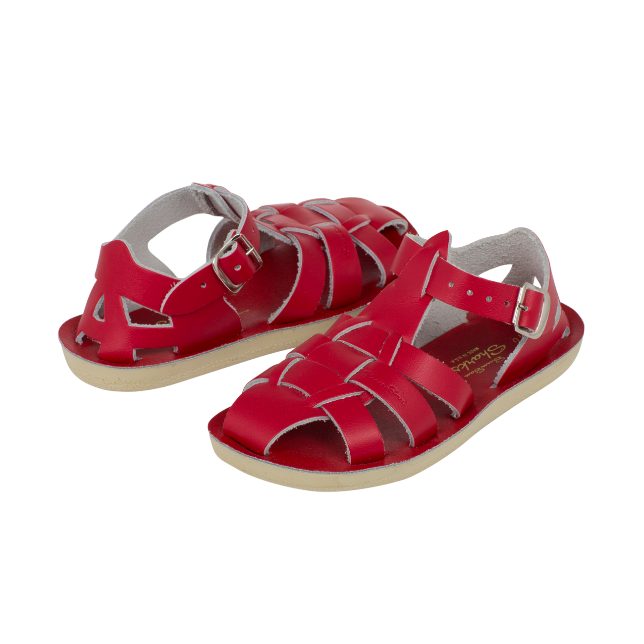 Shark Sandal Red