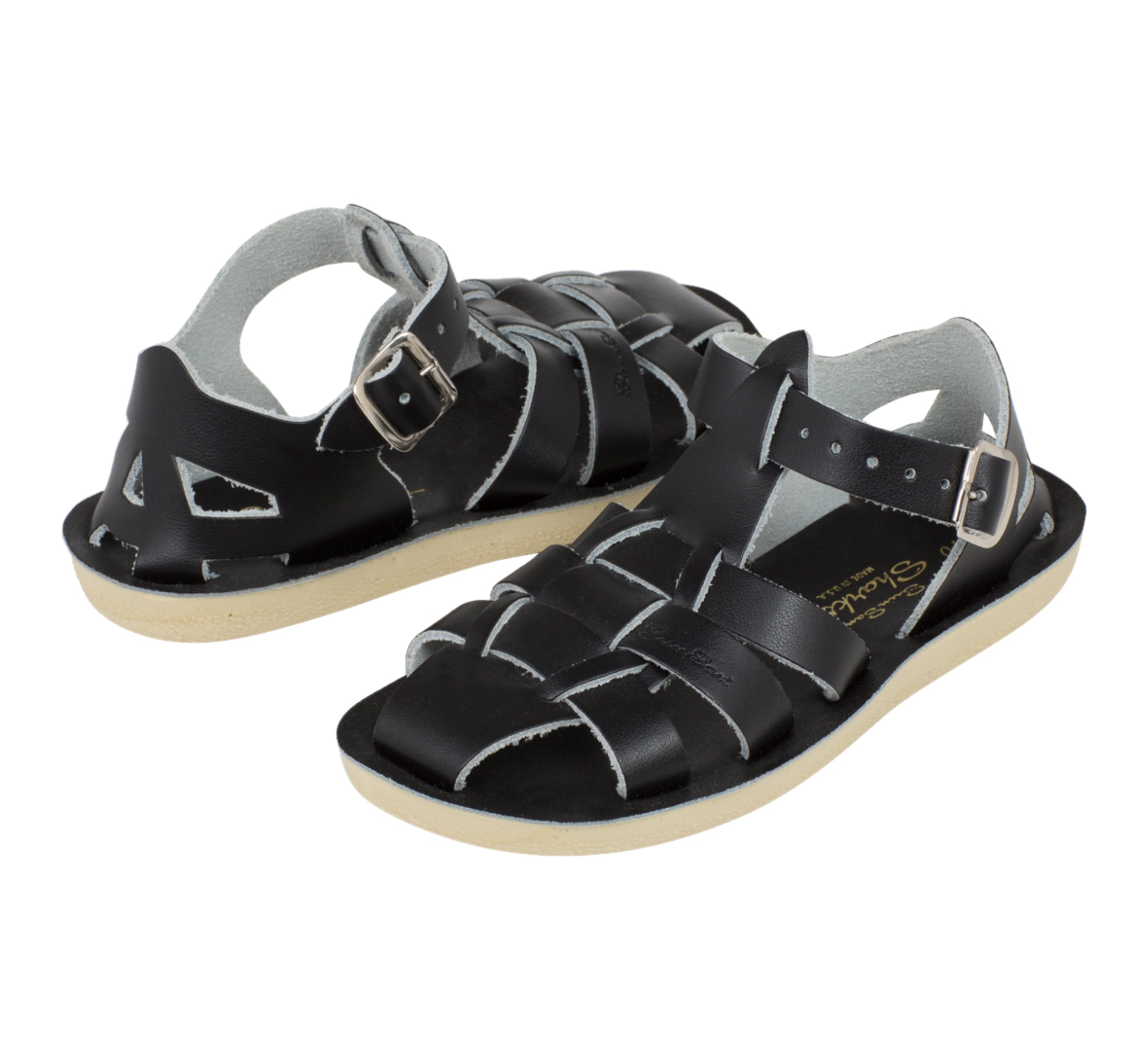 Shark Sandal Black