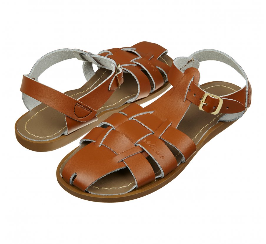 Shark Sandal Adult Tan