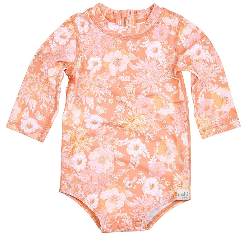 Swim Onesie Tea Rose