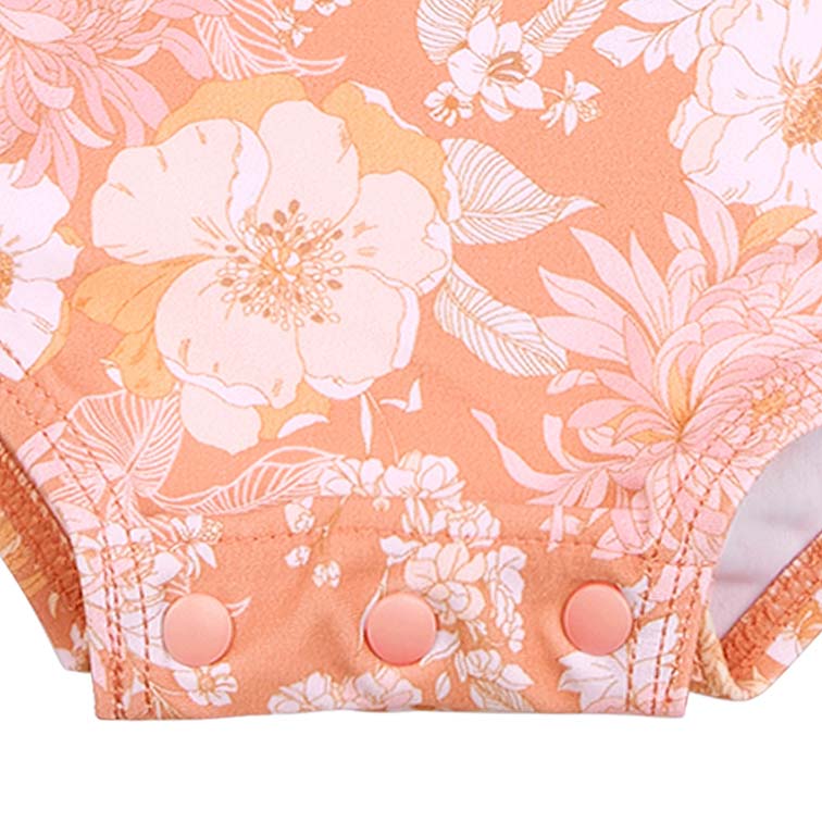 Swim Onesie Tea Rose